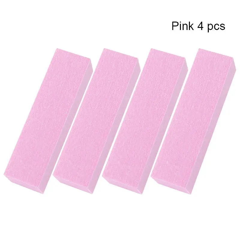Пилочка для ногтей кубовидная форма буфер блока пальцы на пальцах шлифовальный Розовый Синий Фиолетовый Смешанные цвета Дизайн ногтей DIY инструменты - Цвет: 25