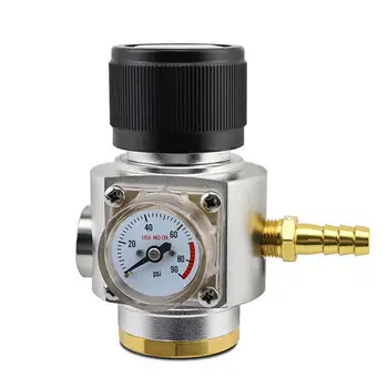 

TR21x4 Thread Pressure Valve Gauge Corny Keg Regulator Kit Set for Sodastream are used for Sodastream bottle with thread T21x4.