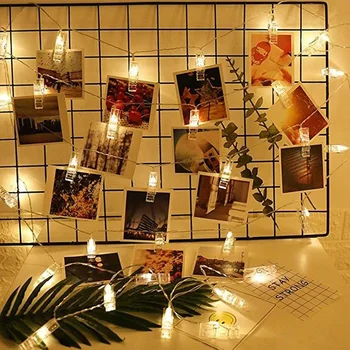 

2m 20led Fairy Lights Size Battery Powered Party Wall Decoration Wedding Bedroom NEW #3 Paintings Pictures Card Lamp