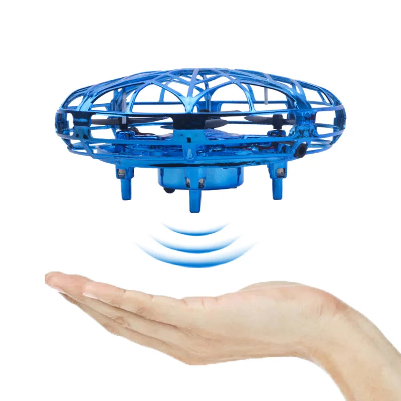 

Kids Toys Electronic Flying Helicopter Mini Drone UFO Quadcopter RC Helicopter Aircraft Hand Flashing Control Toys For Children