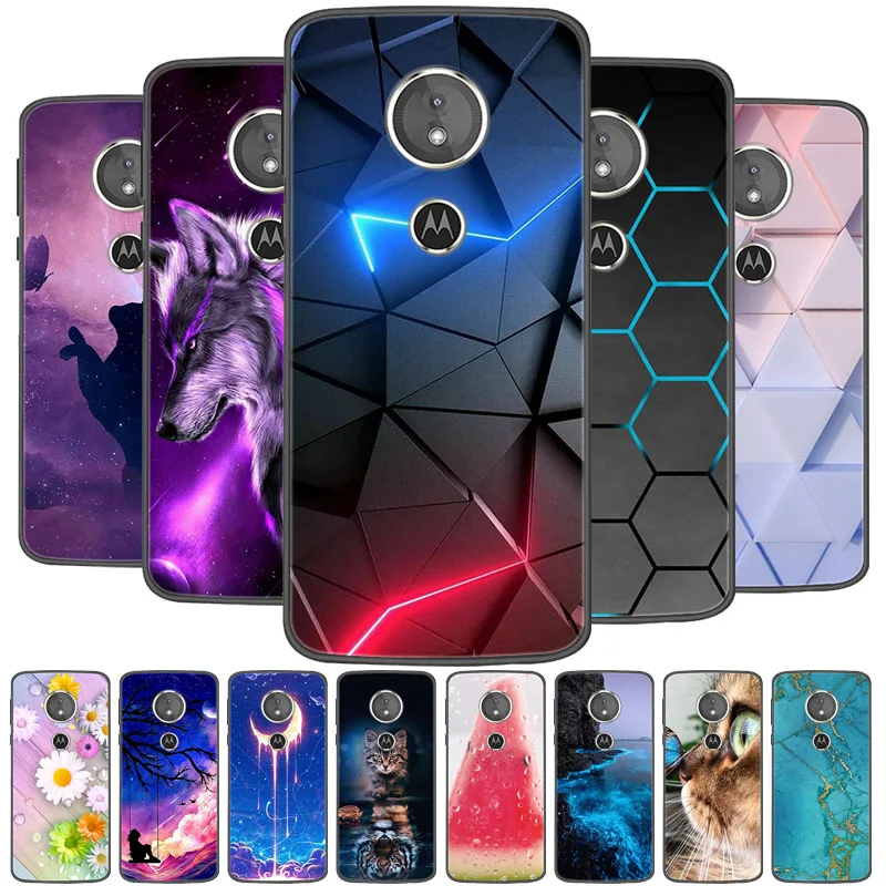 Custodia Per Moto G7 Con Motivo Floreale – TPU Morbido Trasparente, Antiurto, Sottile, Non Per G7 Power/Play