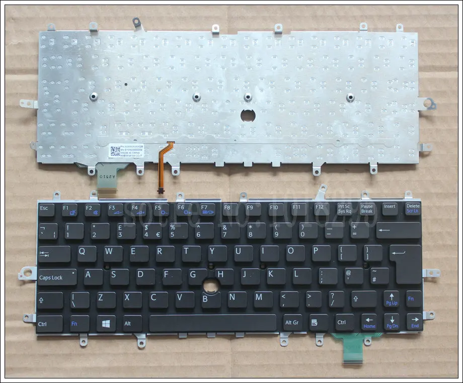 Новая клавиатура для ноутбука sony vaio Duo 11 SVD11 D11 SVD11218CCB SVDII219CC SVD112A1SW UK Клавиатура с