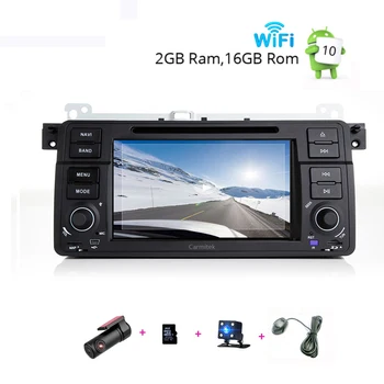 

1 din Android 10 Car Radio DVD Player multimedia Navigation audio for BMW E46 M3 Rover 75 1998-2006 GPS Navi Wifi steering wheel