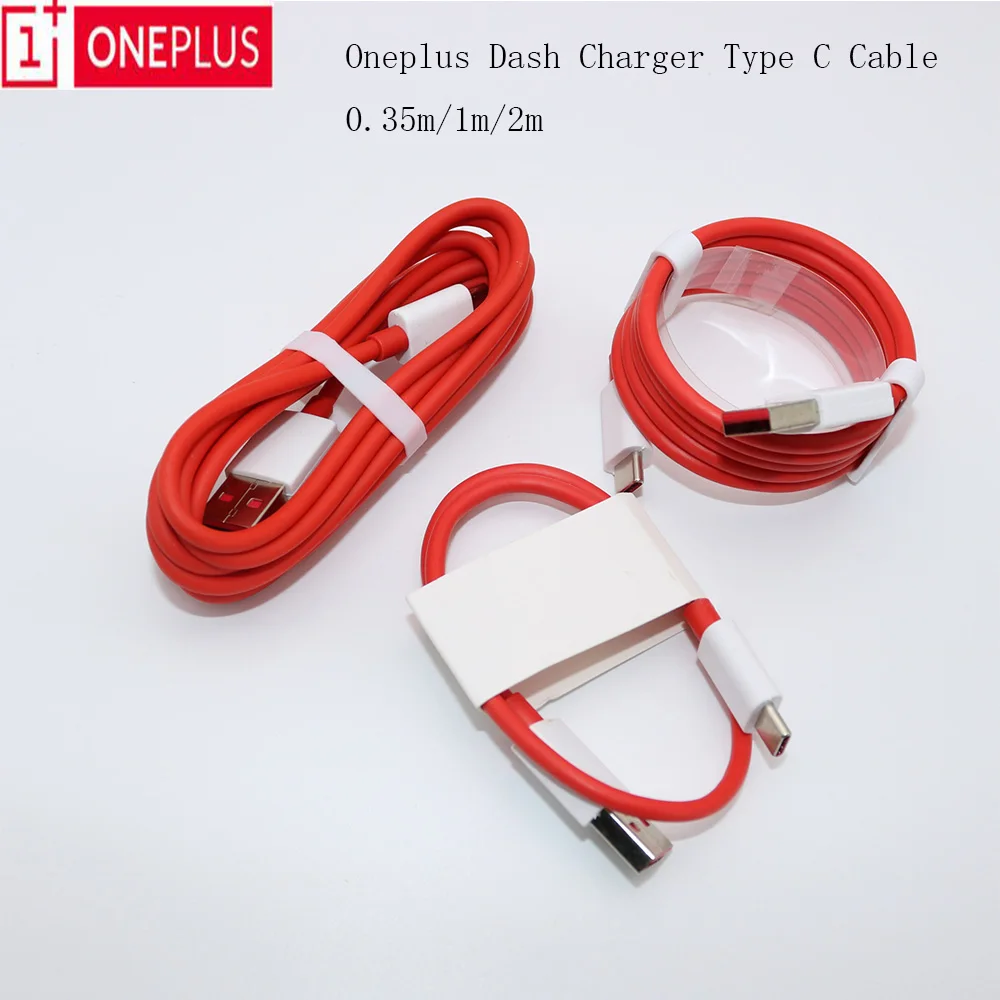 Оригинальный красный зарядный кабель 35 см/100 см/200 см 4A Usb 3 1 Type C Oneplus 6 для приборной