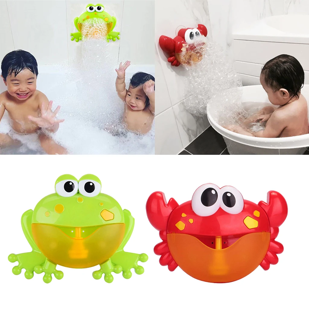 2 шт Bubble Maker детская Ванна игрушка Автоматическая прочная пузырчатая машина для
