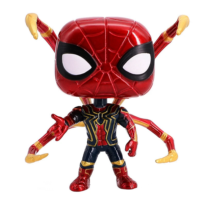 Marvel фигурка Marvel игрушки Человек-паук Железный человек танос капитан Марвел Тор Капитан Америка фигурка Marvel модель игрушки без коробки