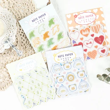 

Circle Basic lattice memo pad planner sticky note paper sticker kawaii stationery pepalaria office school supplies