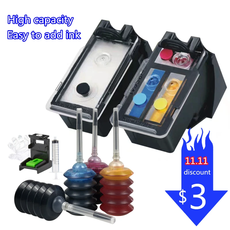PG810 CL811 Refillable Ink Cartridges Compatible for Canon PIXMA IP2770 IP2772 MX328 MX338 MX347 MX357 MP237 MP245 Printer | Компьютеры и