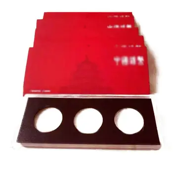 

2PCS 27mm 3 Holes Commemorative Coin Protection Storage Box Coin Collection Boxes