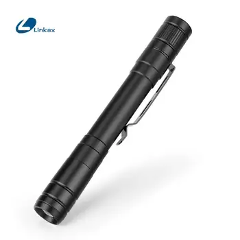

Mini Penlight LED Flashlight Torch Pocket Light Waterproof Lantern AAA Battery Powered Led Hand Light for Hunting Night Lighting