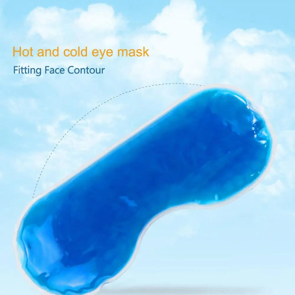 1Pc Eye Mask Dedicated Ice Pack Eye Shade Cooler Bag Sleeping Mask Cover Patch Cold Soothing Gel Health 3