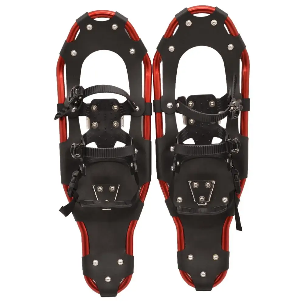 

Outdoor Snowshoes Aluminum Adjustable Straps Handbag Practical Durable for Male Female Outdoor Activities