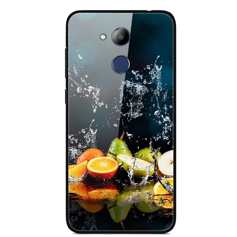 14 Для huawei Honor 6C Pro Чехол 5,2 ''силиконовый бампер стекло жесткая задняя крышка для huawei Honor6C Pro Coque 6CPro 6 c pro Чехол для телефона s - Цвет: 14