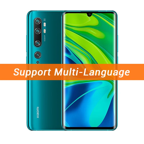 Global ROM Green Глобальная ПЗУ Xiaomi Mi CC9 Pro 8 Гб 256 ГБ 108 МП пента камера смартфон восьмиядерный Восьмиядерный 3D экран 5260 мАч - Цвет: Global ROM Green