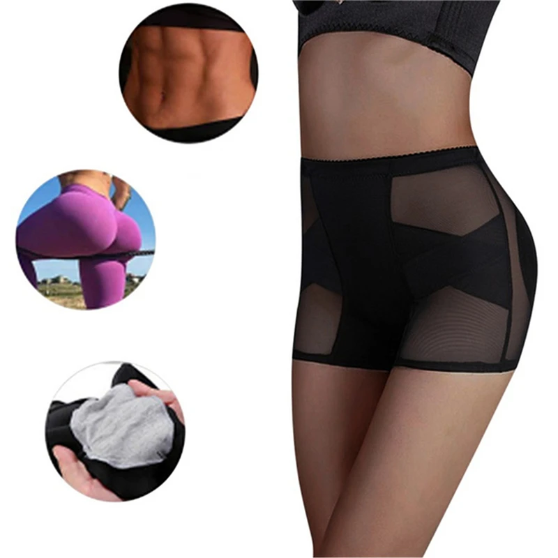 best shapewear for women Sexy Padded Panties Seamless Bottom Panties Buttocks Soft Push Up Lingerie Women Underwear Butt Lift Briefs Hip Enhancer Shaper shapewear shorts