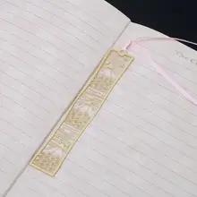 Винтажные Цветы полые металлическая Закладка Книга Маркер студент, школа, офис Канцелярские Принадлежности L41E