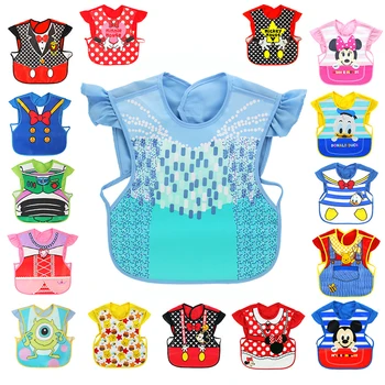 

Baby Bib Cartoon Child Bibs EVA Waterproof Infant Feeding Apron Adjustable Kids Saliva Towel Newborn Burp Cloths 16 Choose