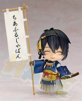 

Anime Touken Ranbu Mikazuki Munechika Cheerful Ver Action Figure Toy Collection In Box 10cm