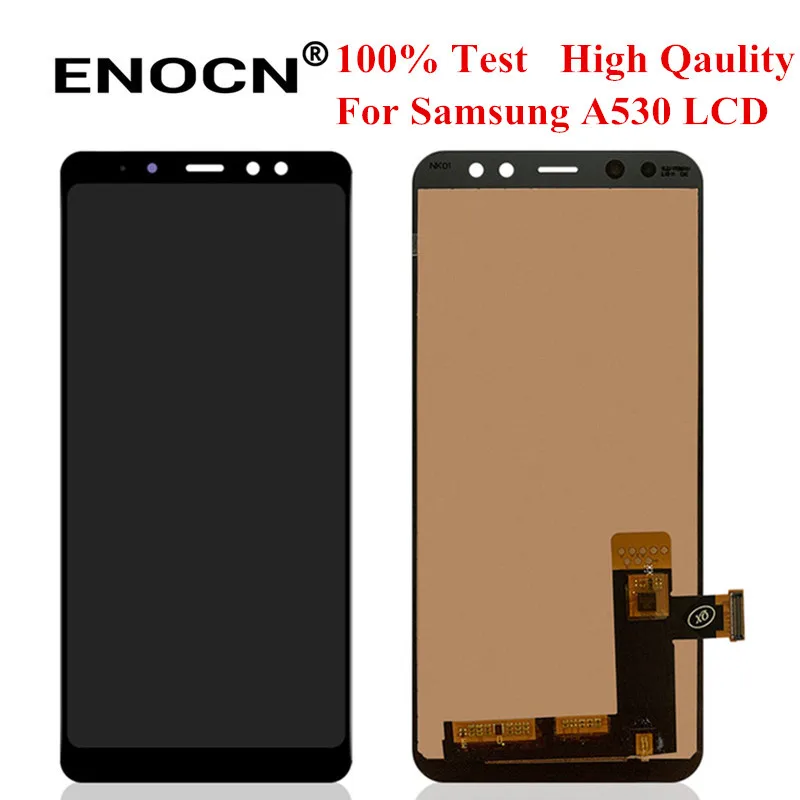 ЖК-дисплей TFT 5 6 &quotдля Samsung Galaxy A8 2018 A530 A530F с сенсорным экраном и дигитайзером в