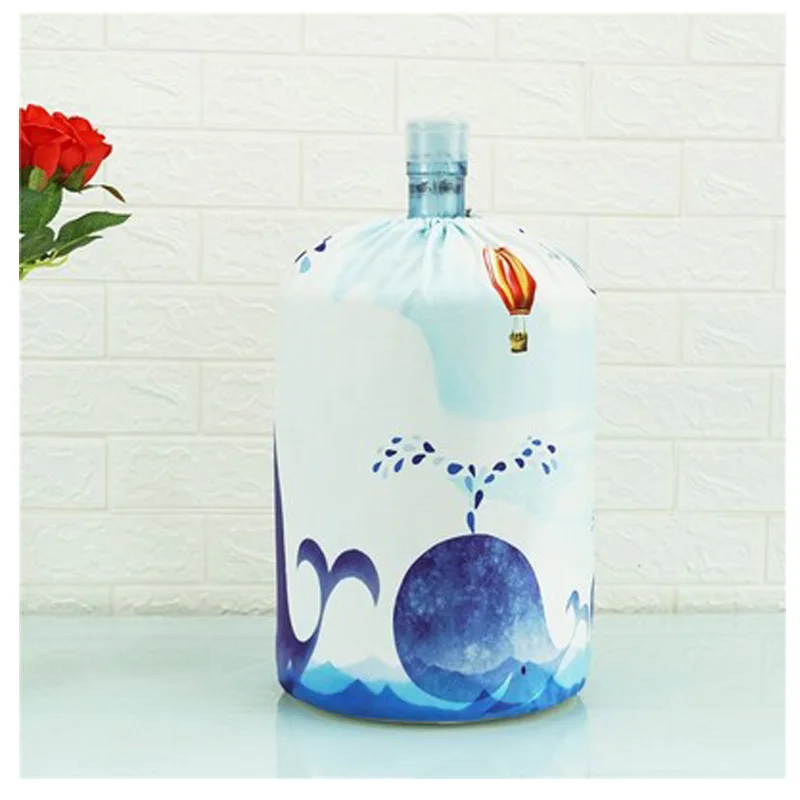 Тканевый чехол для питьевой фонтаны диспенсер воды пылезащитный с мультяшным