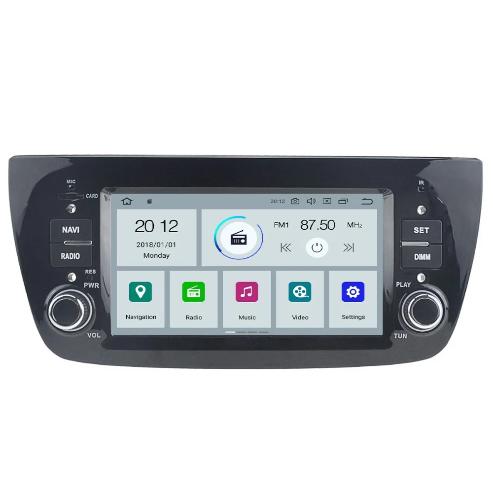 Android 9,0 PX5 4+ 64 Гб без DVD плеера встроенный DSP Автомобильный мультимедийный радио для FIAT DOBLO Opel Combo Тур 2010- gps навигация