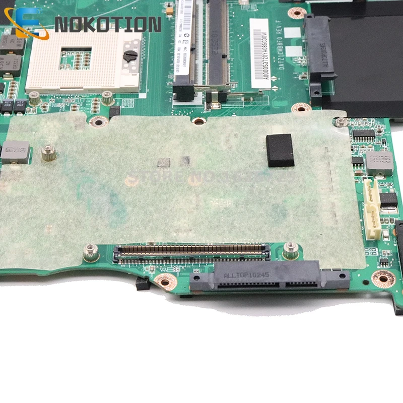 NOKOTION A000053720 DATZ1CMB8F0 для Toshiba Qosmio P505 X505 материнская плата для ноутбука PM55 DDR3 с графическим слотом