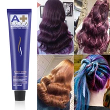 1 шт., 100 мл, краска для волос, оттенок Gream, Новое поступление, унисекс, дымчато-серый, в стиле панк, светильник, серый, серебристый, Полупостоянный крем, 11 цветов