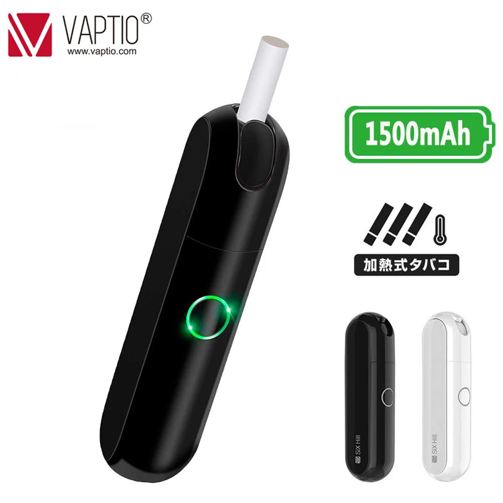 Электронная сигарета vape 1500 мАч HNB устройство Vaptio Imate стильный комплект до smokable 20