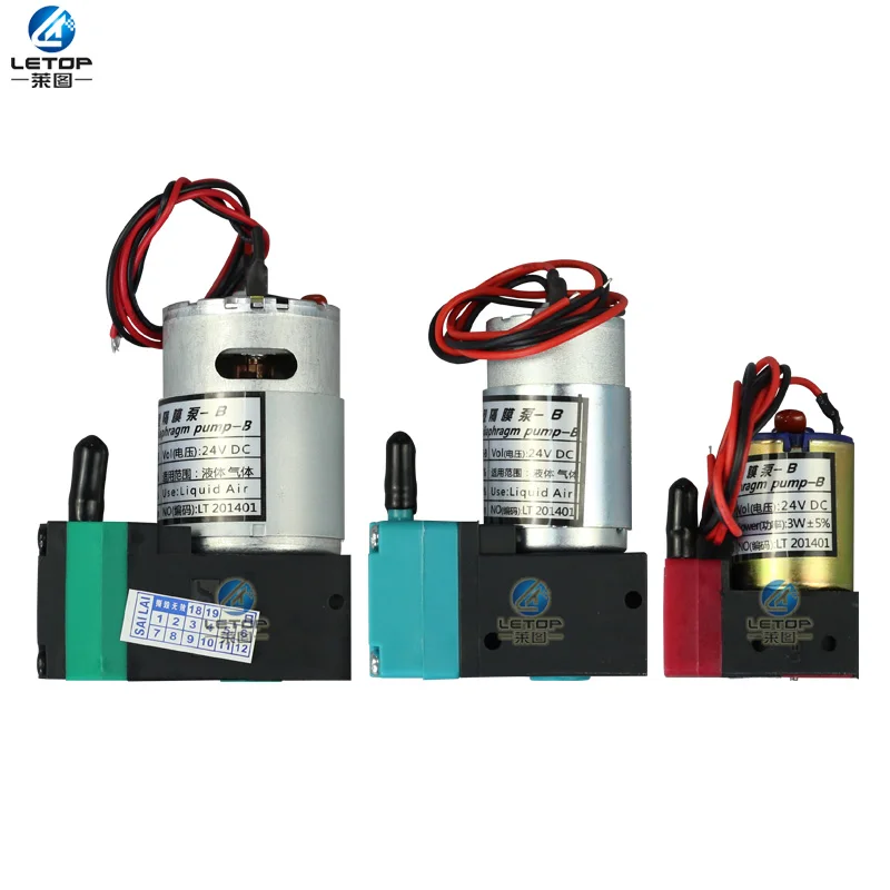 Letop 3W 7W 24VDC Solvent Ink Pump Micro Diaphragm Liquid Motor for Outdoor Large Format Printer | Компьютеры и офис