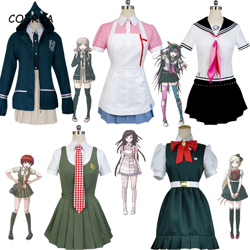 Danganronpa 3 Despair Sonia Mikan Peko Ibuki School Uniform Suit Cosplay Costume 