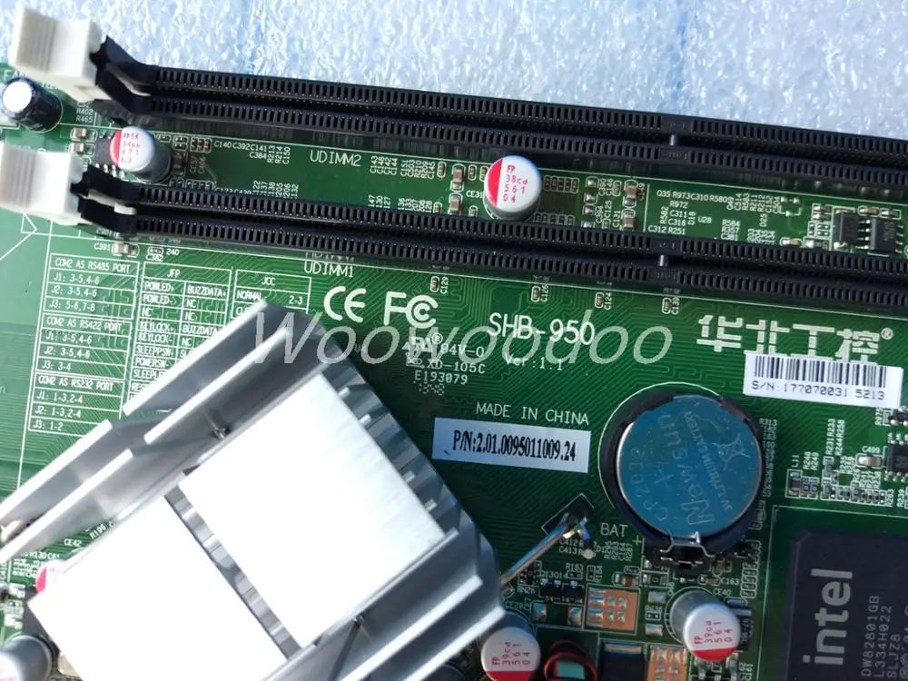 SHB-950 VER: 1,1 P4 полноразмерная Промышленная материнская плата cpu SBC