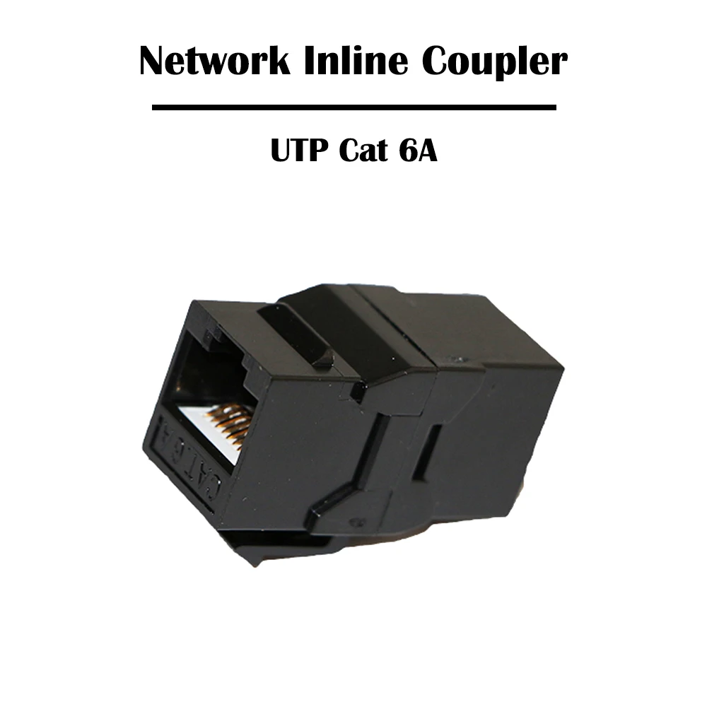 Сетевой встраиваемый соединитель UTP Cat 6A гнездо разъем Keystone Jack RJ 45 портов Сеть Ethernet 5 шт.|inline coupler|utp couplercat 6a |