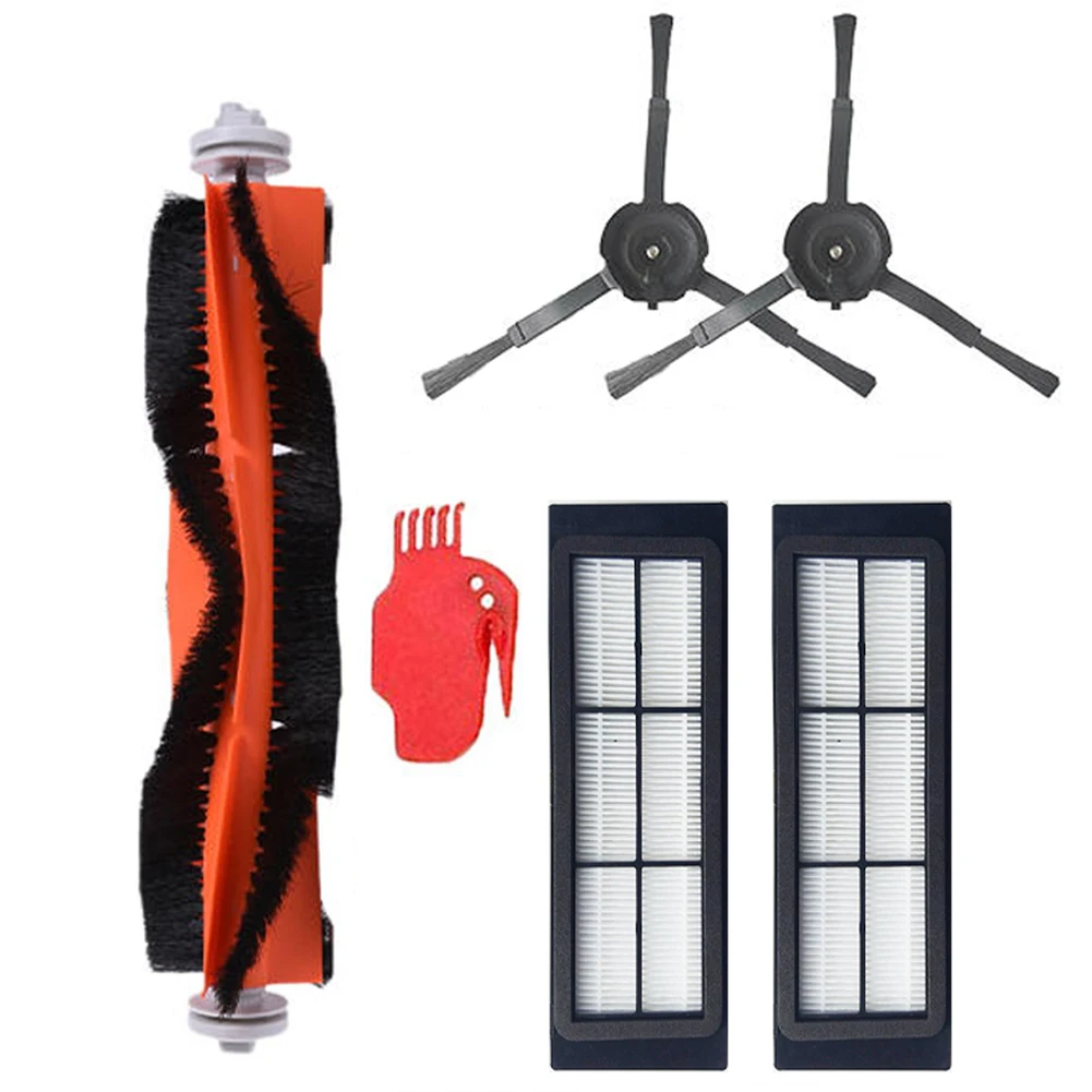 Робот пылесос набор из 6 частей фильтра боковая щетка рулонная для пылесоса Xiaomi Mi