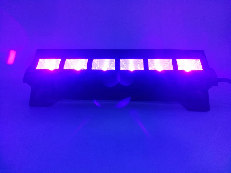 Беспроводной, DMX 512 пульт дистанционного управления светодиодный настенный светильник ультрафиолетовый свет 12x3W 9x3 6x3 стробоскоп звуковое действие работа сценический бар световой эффект