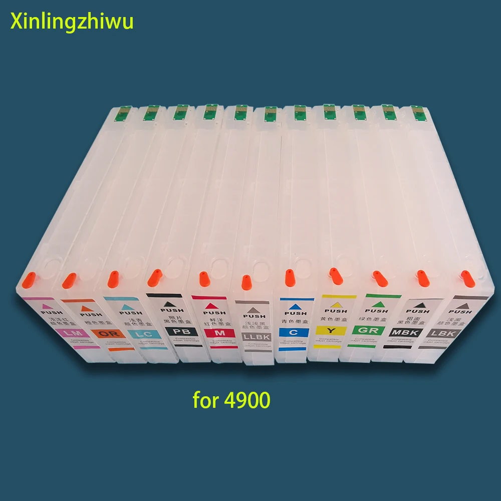 T6531-T6539 ARC 칩 리필 카트리지, 엡손 스타일러스 프로 4900 프린터용, T653A, T653B