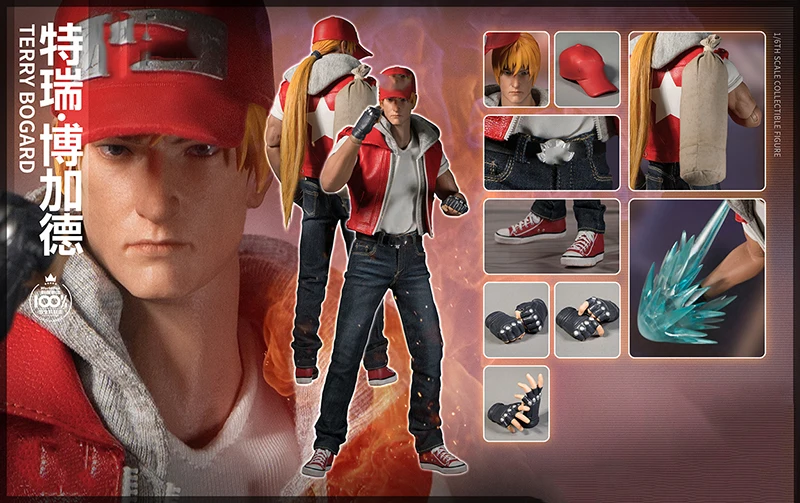 В наличии KF007/KF009 1/6 японские игровые персонажи полный набор мужской 12 ''фигурка Терри богард/Кио Кусанаги модель для фанатов подарок