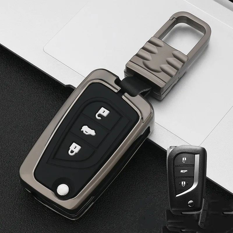 Durevole-custodia-rigida-per-portachiavi-con-telecomando-per-auto-per-Toyota-Hilux-Revo-Innova-Rav4-Fortuner.jpg Durevole custodia rigida per portachiavi con telecomando per auto per Toyota Hilux Revo Innova Rav4 Fortuner accessori portachiavi - Durevole custodia rigida per portachiavi con telecomando per auto per Toyota Hilux Revo Innova Rav4 Fortuner