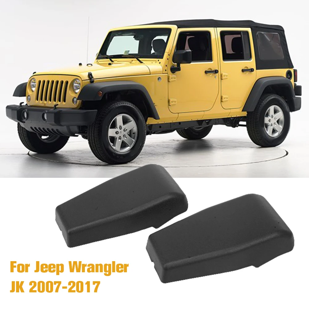 2pcs Black Tailgate Rear Window Hinge Cover Car Glass Cover Modification  Parts Kit for Jeep Wrangler JK 2007-2017 - AliExpress Automobiles &  Motorcycles