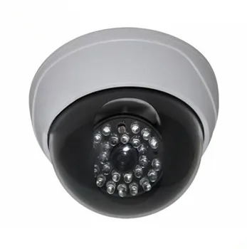 

Latest With Infrared Lamp Night On Monitoring Camera Simulation Hemisphere Unisex Plastic Electronic Disguise Feint Affectation