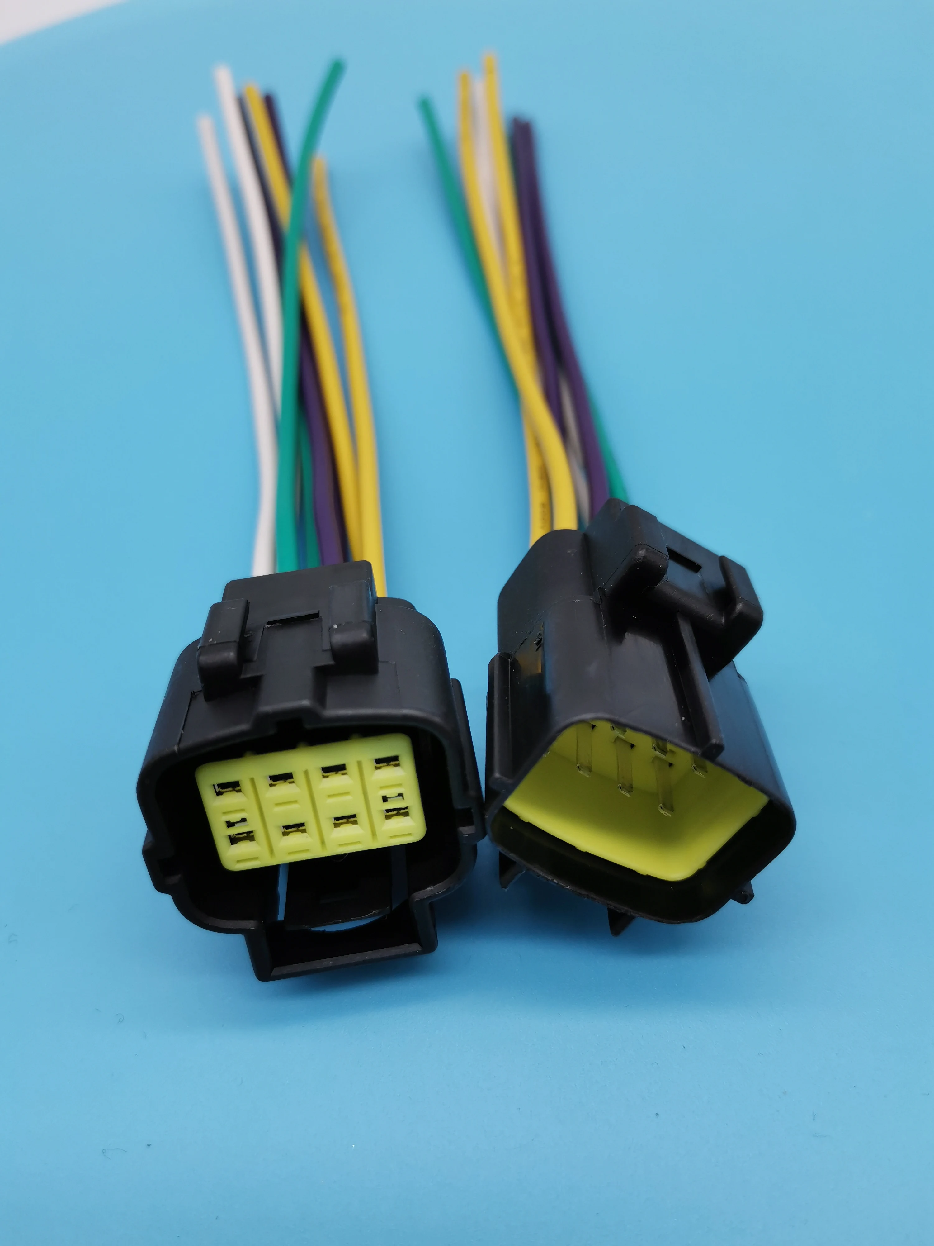 8 Pin/Way Мужской Женский двигатель кислородный датчик соединительный провод, жгут для tyco amp 174982-2 174984-2