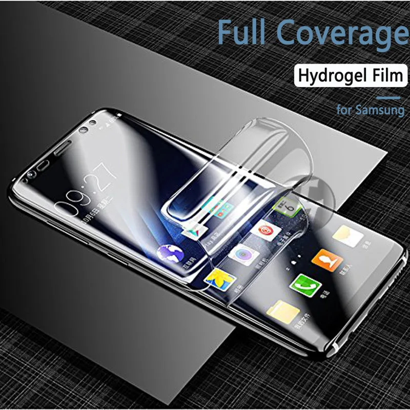 

2pcs Hydrogel Film for Samsung Galaxy S9 plus S8 S10 Full Cover for Samsung S10 9 8 lite Screen Protector for Samsung S9 galaxy
