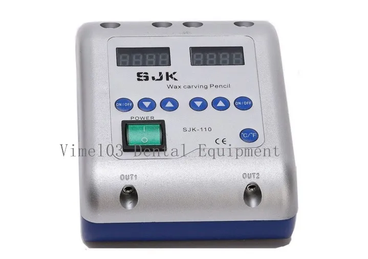 Dental Lab Electric Wax Knife Waxer Carving Pencil Carver with 6 Tips+2 Pens