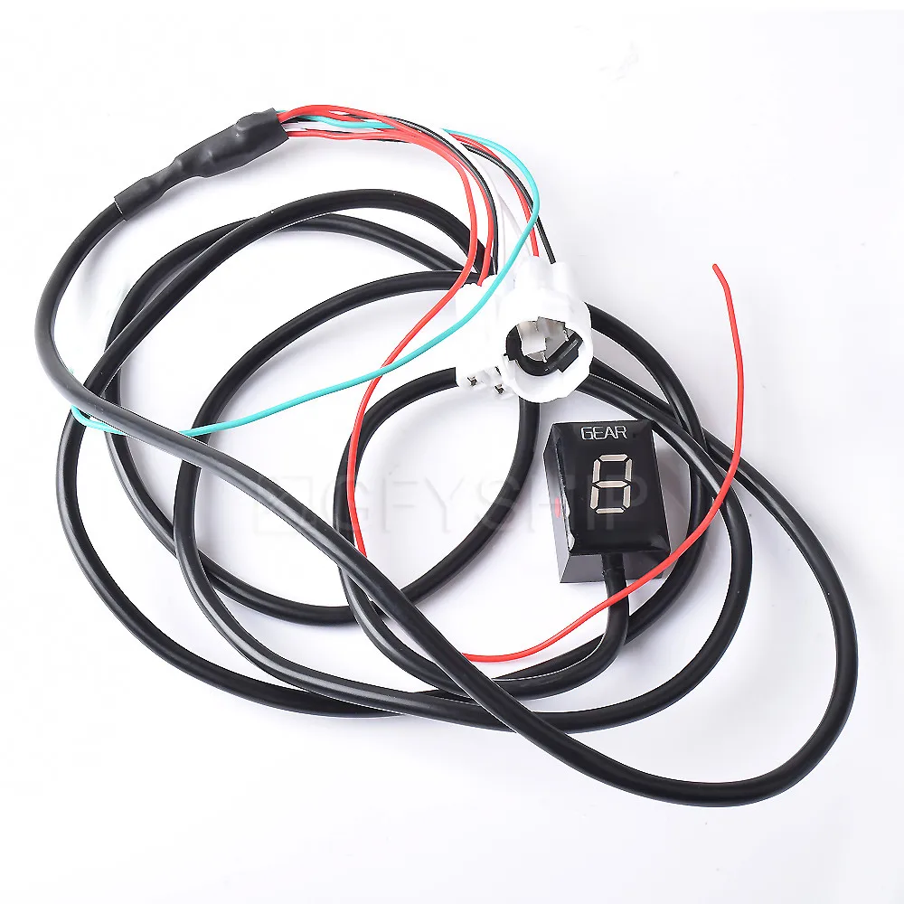 ちび Цифровой индикатор переключения передач для мотоциклов Kawasaki