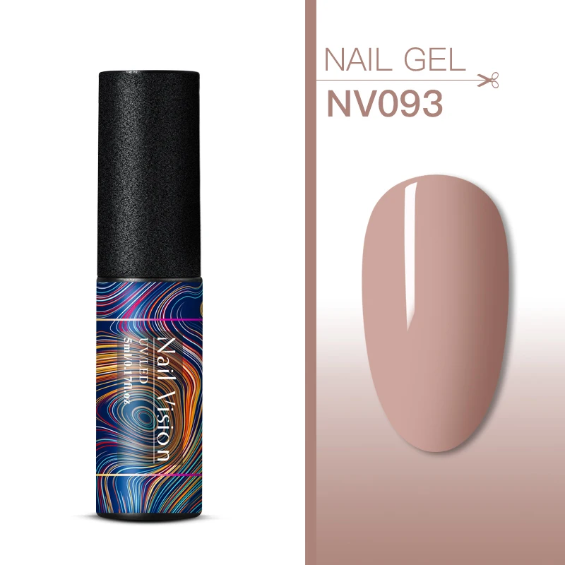 Nail Vision 5 мл УФ-гель для ногтей для маникюра 176 цветов Гель-лак Полупостоянный Гель-лак для нейл-арта инструменты для самостоятельного дизайна - Цвет: EES06688