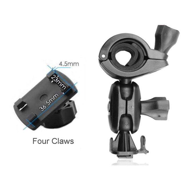 Degree Rotating Mirror DVR Screw Fasten Mount Holder Shockproof Dash Cam Interior Car Rearview Stable Adjustable Support