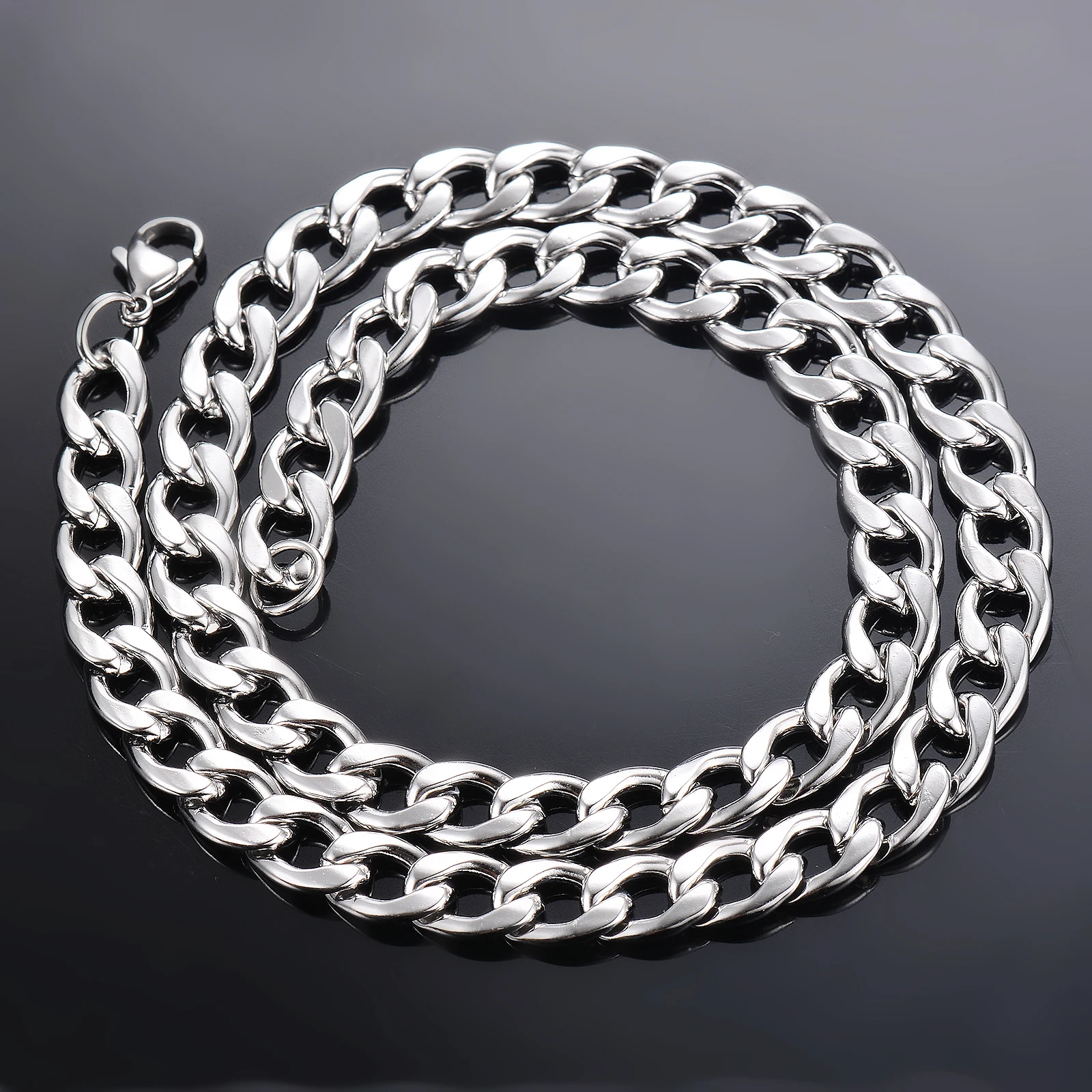 Width 3.6mm/5mm/7mm Stainless Steel Gold Chain Men Necklace Gold Color  Stainless Steel Link Chain Necklace Free Shipping - Price history & Review, AliExpress Seller - Guangzhou Iris Jewelry Co.,Ltd