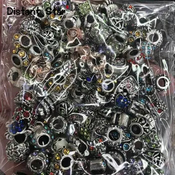 

mixed wholesale orginal charms beads fit pandora bracelets jewelry accessories beads for diy jewelry making dropshipping 3mm