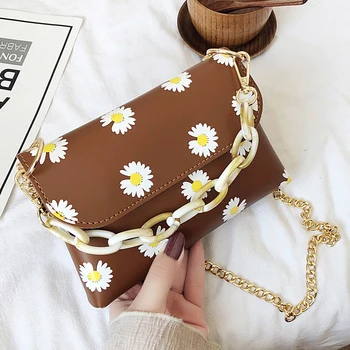 

Small Print PU Leather Crossbody Bags For Women 2020 Simple Shoulder Handbags Female Travel Totes Lady Fashion Cross Body Bag