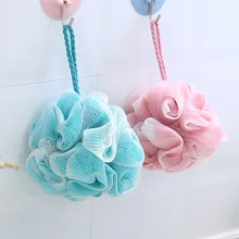 Обычный цвет 50 граммов цветной мяч для ванной стиль мяч для ванной Супер Мягкий банный цветок мяч пенопластовый потертый полотенце Loofah