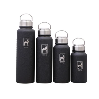 

600/800/1000/1500ml Stainless Steel Vacuum Flask Outdoor Sport Chilly Bottle Portable Travel Thermos Cup